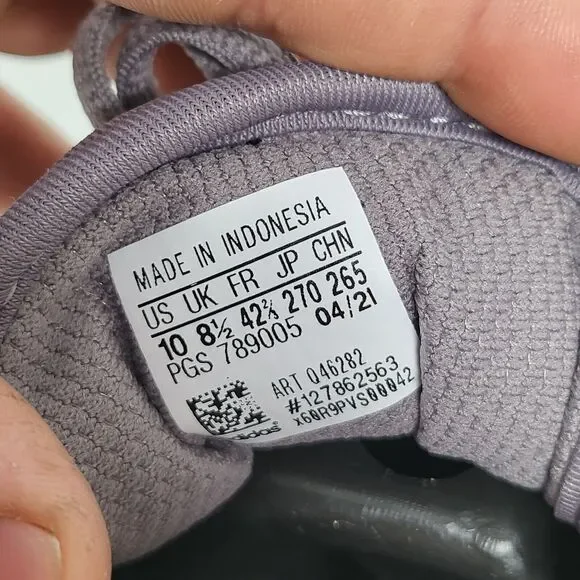 Adidas Boost Shoes Women’s Athletic Trainer Sneaker - Size 10, Gray/White - Picture 12 of 12